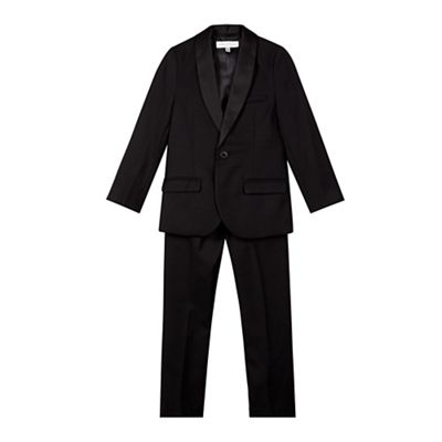 RJR.John Rocha Designer boy's black tuxedo jacket and trousers set